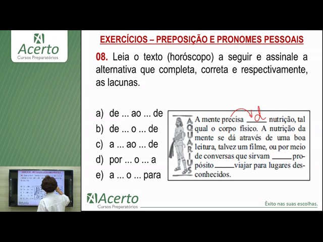 Descomplicando na web - A → Pode ser Artigo, Pronome ou Preposição. Ex.: A  aula de hoje foi ótima. À → Preposição A + Artigo A. Ex.: Maria foi à  escola. Há