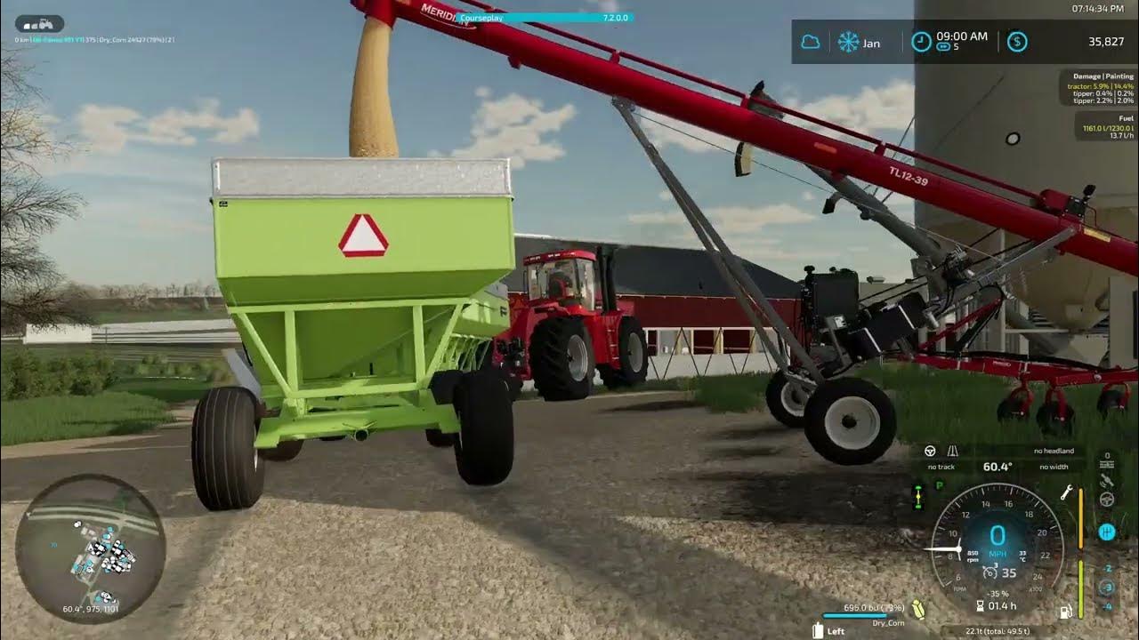 Selling and buying land Ashton Corners EP6 FS22 Timelapse