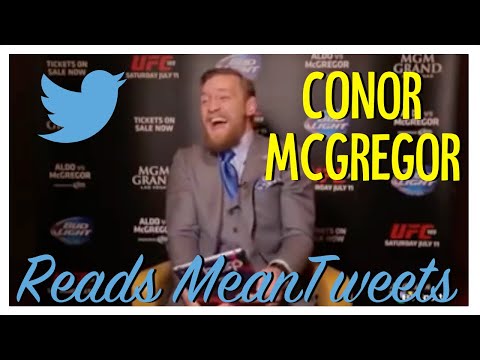 Conor McGregor Reading Mean Tweets