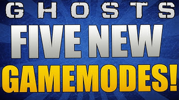 5 New Possible Gamemodes! - Dropzone, Mugger, Juggernaut, & One in The Chamber! - (COD Ghosts)