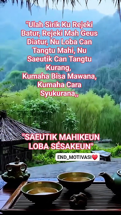 pepatah Sunda #trendingshorts #storywa #nasehat #pepatahsunda