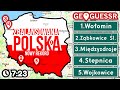 Znowu pobiłem rekord (7:23) ⏰ Speedrun GeoGuessr Zbalansowana Polska 25000