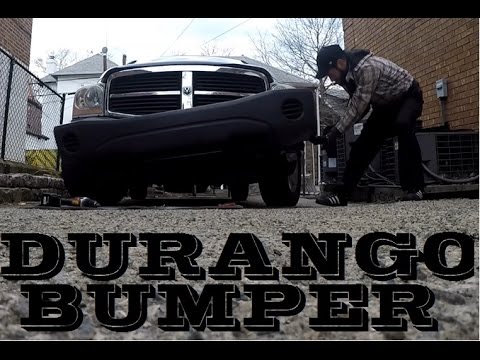 How to remove 04-09 Dodge Durango front bumper cover