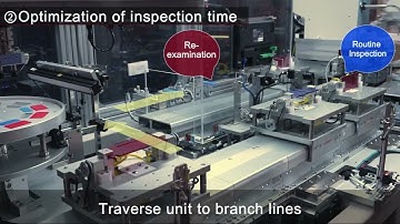 Linear conveyors optimizes inspection time and productivity (YAMAHA)