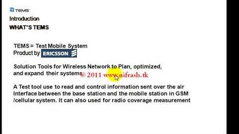 Tems Drive Test Practical Tutorial 04 What is Temps