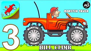 Hill Climb Racing - VIP MONSTER TRUCK PLAYING WITH ANDROID PHONE 📱 screenshot 2