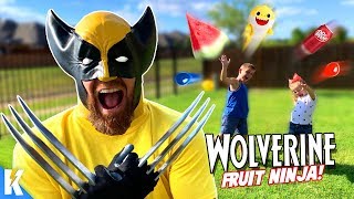 DadCity Tests Real Wolverine Claws!