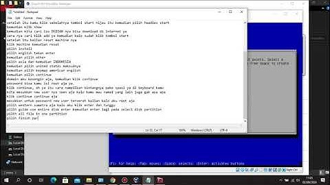 Tutorial Instalasi Debian 10 Administrasi Sistem Jaringan