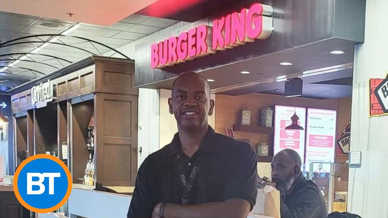 The Burger King cook who never missed a day of work just bought his