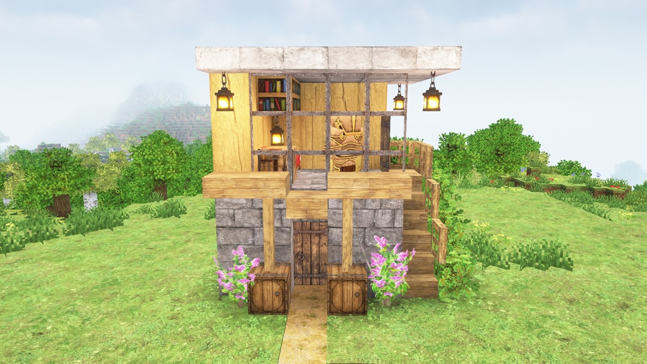 EASY 3 MINUTES SURVIVAL HOUSE TUTORIAL | MINECRAFT - YouTube