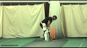 Behind-the-scenes of a net session at the Kia Oval