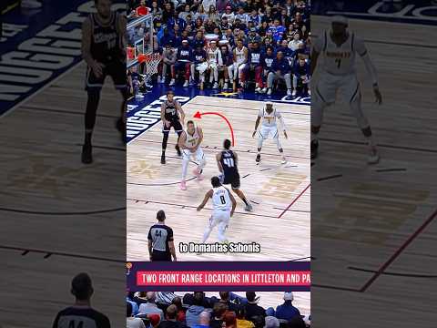 Matt Brooks Breaks Down This High IQ Play From Joker Nba Basketball Jokic Denvernuggets Shorts