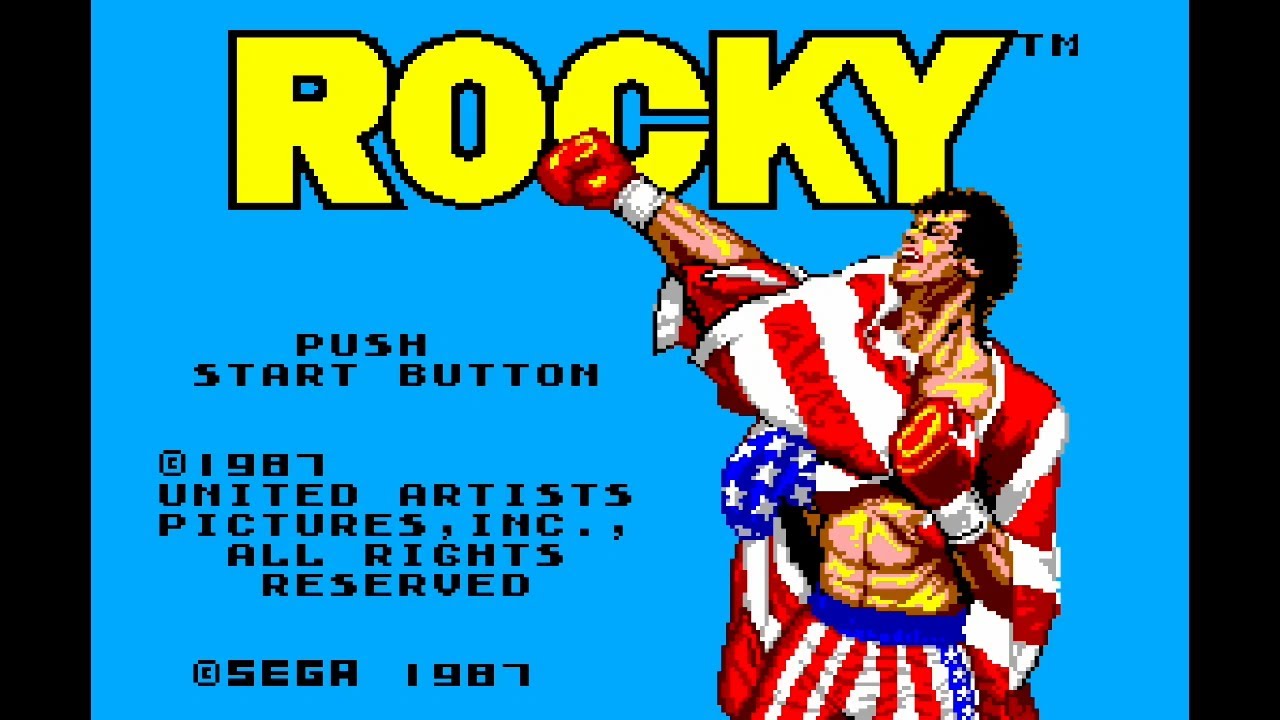連射機能必須！？ セガマークIII/マスターシステム「ロッキー」（Rocky