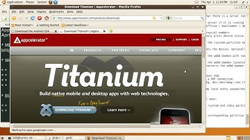 Appcelerator Titanium on Ubuntu 9.10: So Easy
