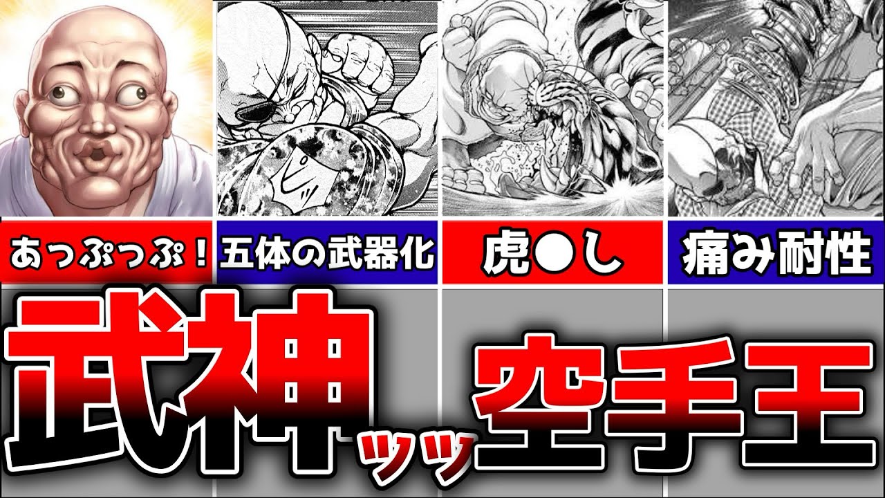 【バキ】空手を極めし武神、愚地独歩を徹底解説！【ゆっくり解説】