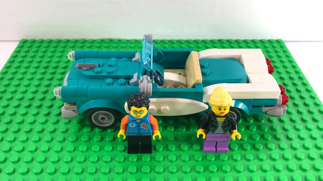 How To Build LEGO Ideas: 1950's Style Car 40448 | Satisfying Stop Motion Speed Build