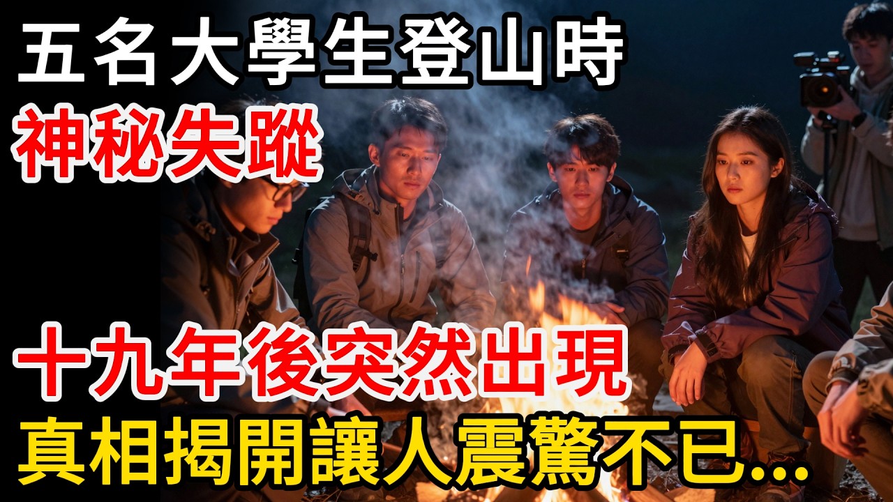 五名大學生登山時神秘失蹤，十九年後突然出現，真相揭開讓人震驚不已...