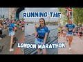 LONDON MARATHON 2025 VLOG 🏃♀️💙✨ running my first marathon (while sick)
