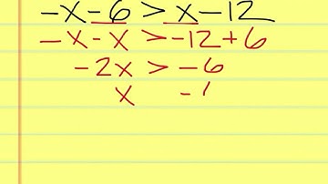 Solving Multi-Step Inequalities Video #5 by Tate Skinner