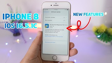 NEW Feature iOS 16.5.1c on iPhone 8 UPDATE NOW**