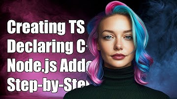 Creating TypeScript Declarations for Node.js C++ Addons: A Step-by-Step Guide