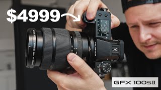 NEW Fuji GFX100S II - Faster & More Affordable Medium Format - Portrait Session