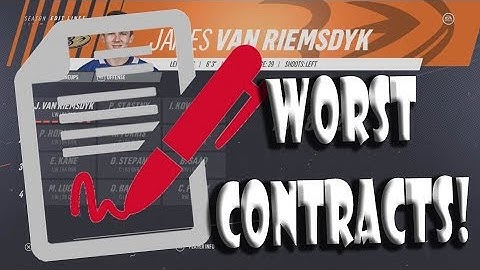 Team Of Every NHL Teams Worst Contract, Can They Win A Cup? NHL 19