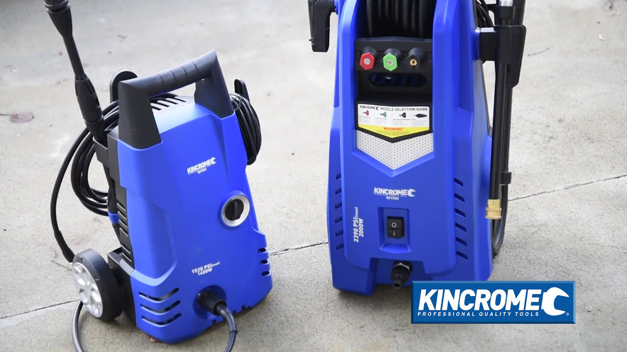 KINCROME Pressure Washers YouTube