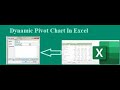 Session 12: Dynamic Pivot Chart