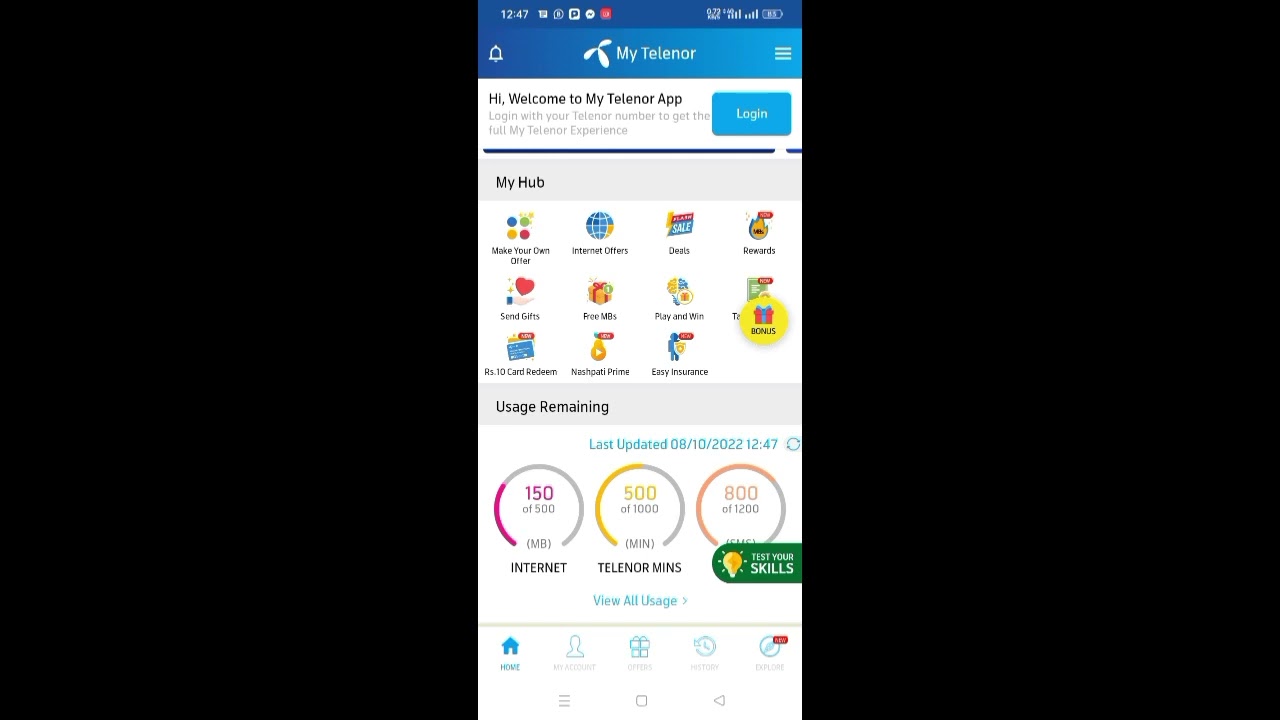 telenor app review