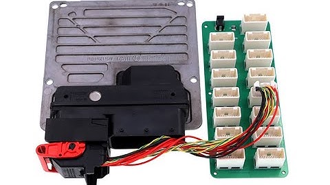 How to use/work model Top116 DME-DDE ECU connecting board with DME cable to Read and clear ECU data