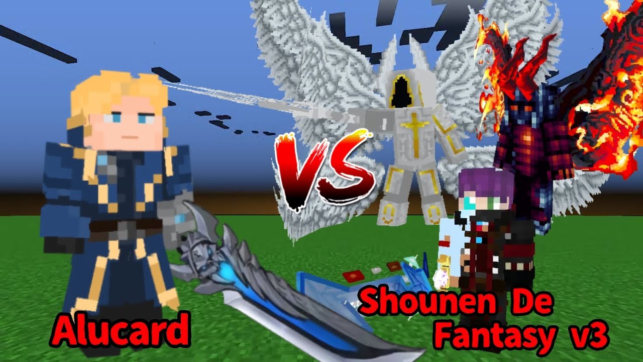 Alucard vs Shounen De Fantasy v3 | Minecraft Mob Battle