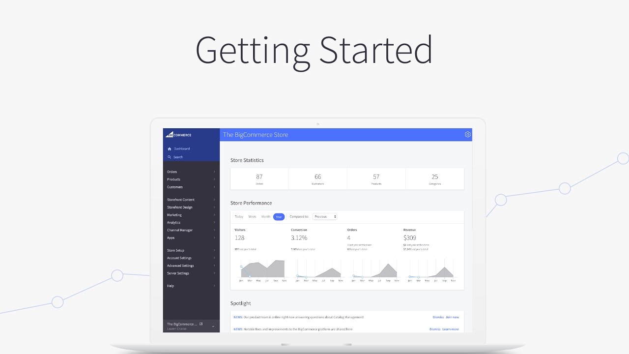 Getting Started with BigCommerce | BigCommerce Tutorials