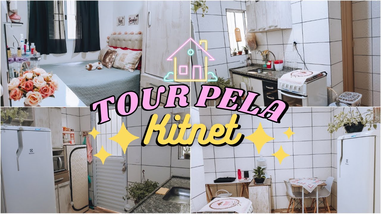 TOUR PELA NOSSA KITNET ALUGADA!