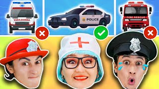 Where Is My Police Siren Song? 🚒 🚓 🚑 Escape From Zombies | Doctor Checkup &MORE | Magic Kids