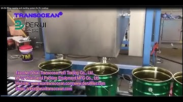 Automatic PU paint filling machine