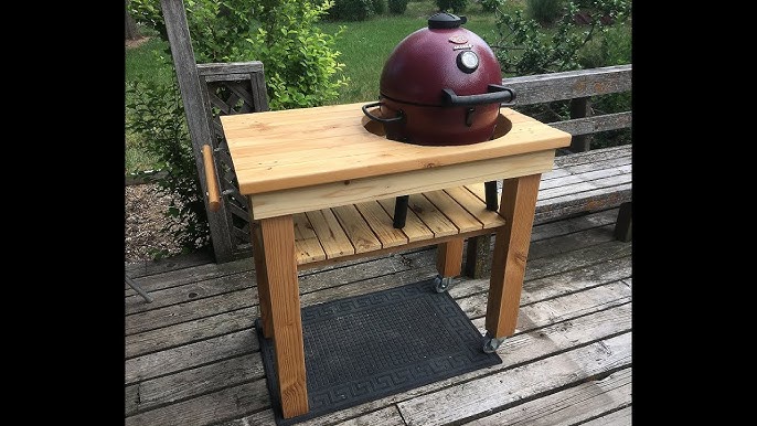 DIY: How to Build a Kamado Grill Table - Building Strong