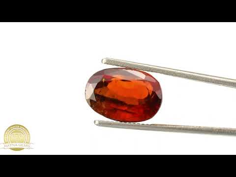 Product Video for: Gomed Stone 10.38 Ratti (9.45 Carat) – Hessonite Stone