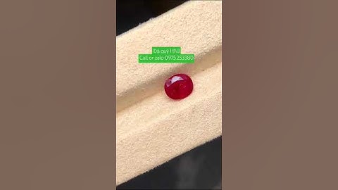 Ruby cắt sống 100%, màu nước nhất, lên nhẫn nữ VIP, nặng 1,1ct, Giá 24,5 triệu
