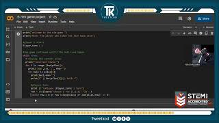 Fahd Kavsara Nim Game Python Course 205 screenshot 2