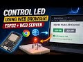 Episode 4 || BLINK LED USING WEB BROWSER with ESP32