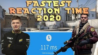 Fastest Sniper VS S1MPLE and Other PROS REACTION TIME! CSGO