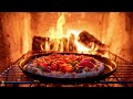 Putting a pizza in an oven for 3 hours  fireplace sounds fireplace ambience restaurant ambience