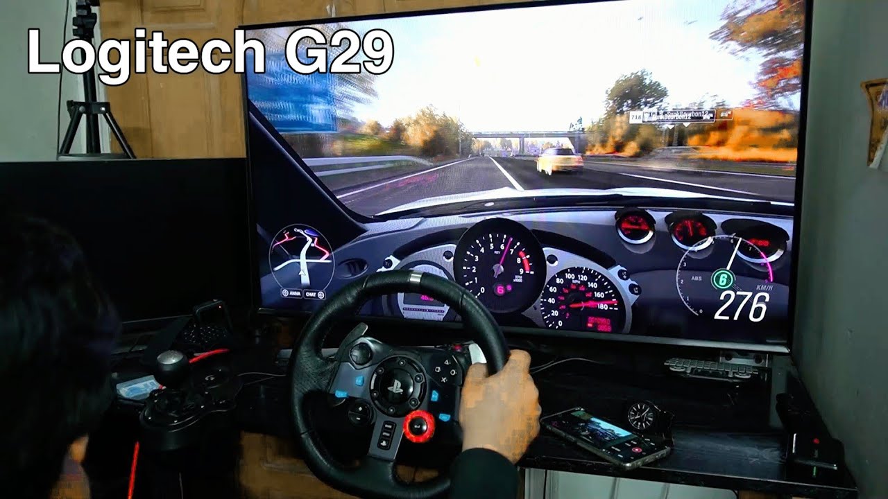 Simulador Conducción PS4 😍Logitech G29 con cambio manual y Pruebo un 🚀BMW  M5 trucado con 800cv🤣 