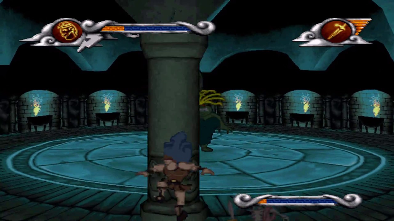 Hercules The Action Game Walkthrough : Level 6 - Medusa's Lair - YouTube