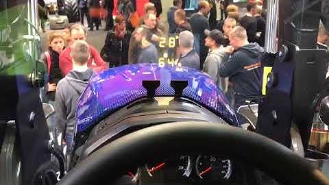 LUMINEQ in-glass head-up display on the Valtra tractor at Agritechnica 2019