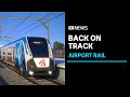 Melbourne airport rail on track but facing delays down the line | ABC News