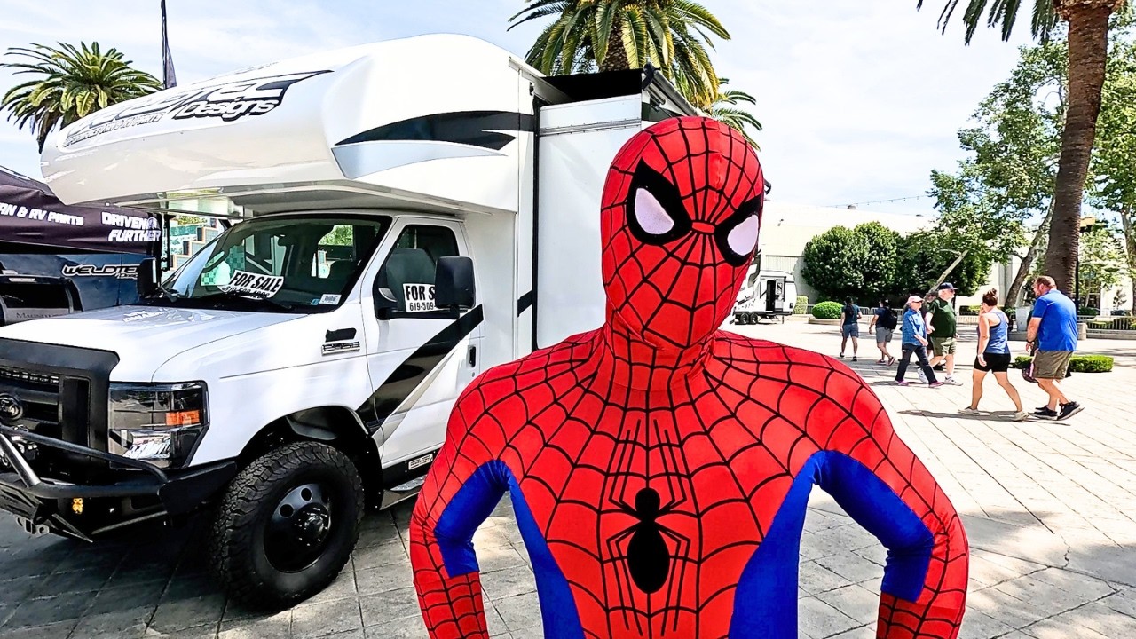 Spider Alien Rv SPIDER MAN EDITION RV - YouTube