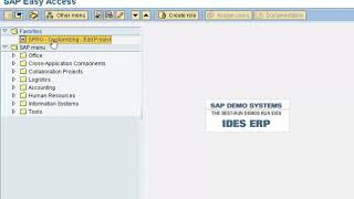 How to create region in SAP