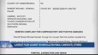 Indianapolis broadcaster sues Evansville mayoral candidate